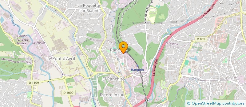 localisation de l'entreprise MONSIEUR IGOR DE OLIVEIRA SEMEDO  CANNES