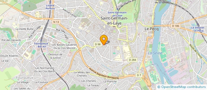 localisation de l'entreprise MONSIEUR IGOR DERYABIN  SAINT-GERMAIN-EN-LAYE