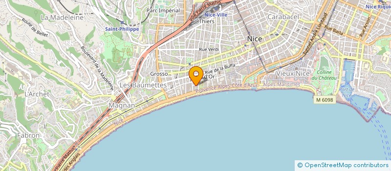localisation de l'entreprise MONSIEUR IGOR DEVIZA à NICE