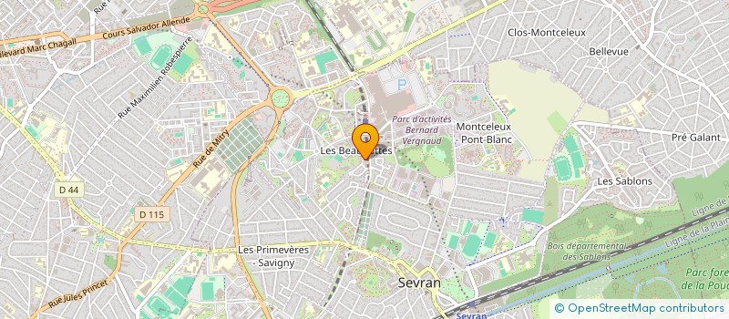 localisation de l'entreprise MONSIEUR IGOR GROZA à SEVRAN