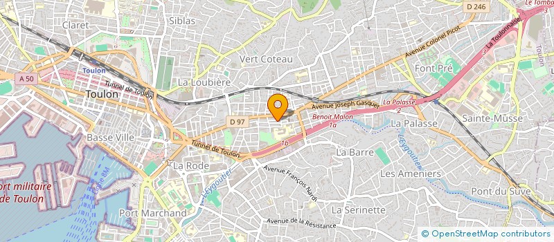 localisation de l'entreprise MONSIEUR IGOR HEMERY  TOULON