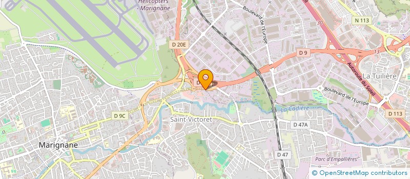 localisation de l'entreprise MONSIEUR IGOR IVANOV  SAINT-VICTORET