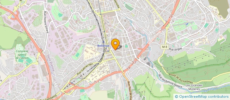 localisation de l'entreprise MONSIEUR IGOR KONAK  SAINT-ETIENNE