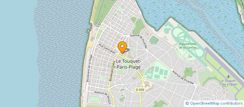 localisation de l'entreprise MONSIEUR IGOR KOOIJMAN à LE TOUQUET-PARIS-PLAGE