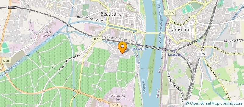 localisation de l'entreprise MONSIEUR IGOR LISNIC  BEAUCAIRE