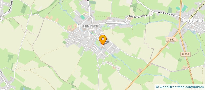 localisation de l'entreprise MONSIEUR IGOR MACREZ  POIX-DU-NORD