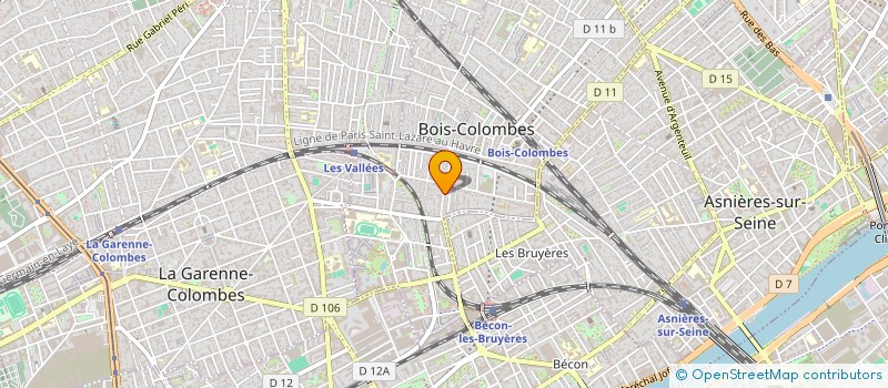 localisation de l'entreprise MONSIEUR IGOR MAGANDA à BOIS-COLOMBES