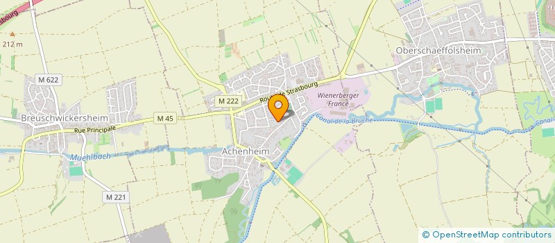 localisation de l'entreprise MONSIEUR IGOR MALDENE  ACHENHEIM