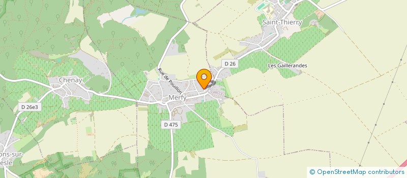 localisation de l'entreprise MONSIEUR IGOR MAPELLI  MERFY