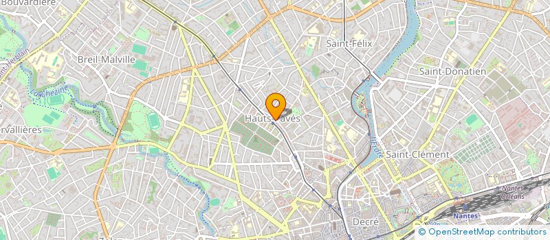 localisation de l'entreprise MONSIEUR IGOR MERLAND DE CHAILLE à NANTES