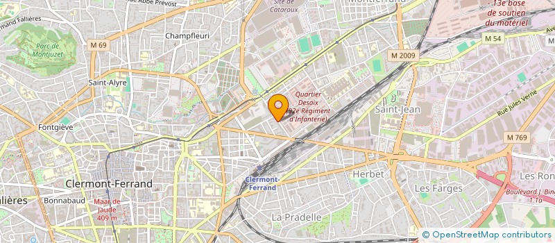 localisation de l'entreprise MONSIEUR IGOR MOULIN  CLERMONT-FERRAND