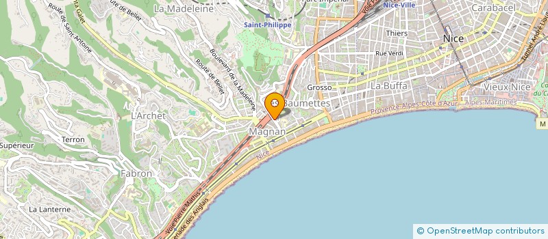 localisation de l'entreprise MONSIEUR IGOR NENITA à NICE