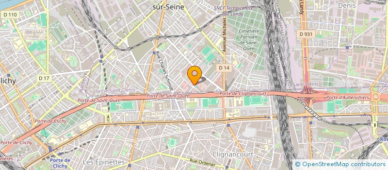 localisation de l'entreprise MONSIEUR IGOR NIELS-IB CHAIM FOST à SAINT-OUEN-SUR-SEINE
