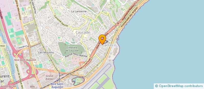 localisation de l'entreprise MONSIEUR IGOR OCHISOR  NICE