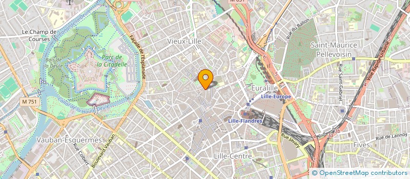 localisation de l'entreprise MONSIEUR IGOR PASTERNATZKY à LILLE