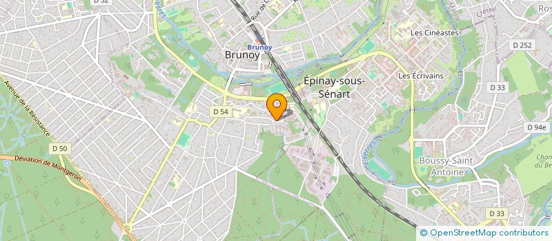 localisation de l'entreprise MONSIEUR IGOR PINZARI  BRUNOY