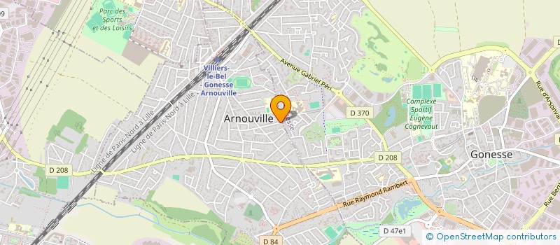 localisation de l'entreprise MONSIEUR IGOR PLAMADEALA  ARNOUVILLE