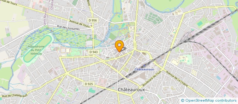 localisation de l'entreprise MONSIEUR IGOR PLOQUIN à CHATEAUROUX
