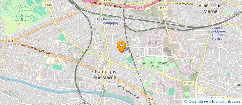 localisation de l'entreprise MONSIEUR IGOR PLOTEAN à CHAMPIGNY-SUR-MARNE