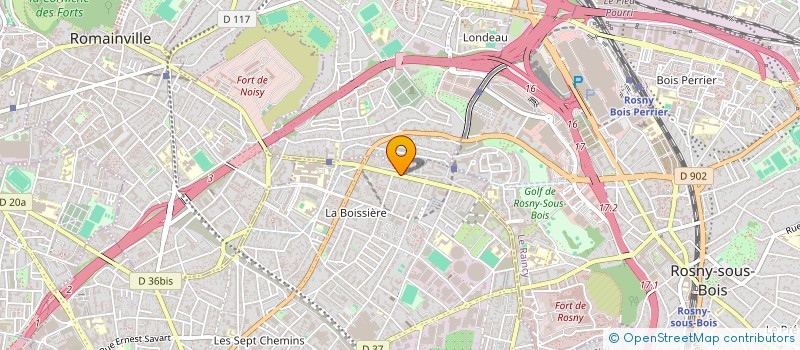 localisation de l'entreprise MONSIEUR IGOR PROCA à MONTREUIL