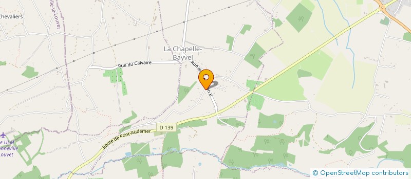 localisation de l'entreprise MONSIEUR IGOR RAILEANU  LA CHAPELLE-BAYVEL