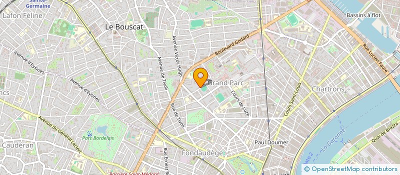 localisation de l'entreprise MONSIEUR IGOR ROPESCO  BORDEAUX