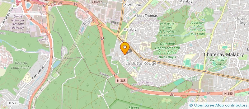 localisation de l'entreprise MONSIEUR IGOR SAVIC  CHATENAY-MALABRY