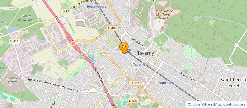 localisation de l'entreprise MONSIEUR IGOR SINCHETRU à TAVERNY