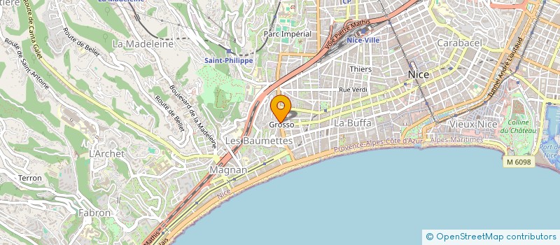 localisation de l'entreprise MONSIEUR IGOR TAPU à NICE