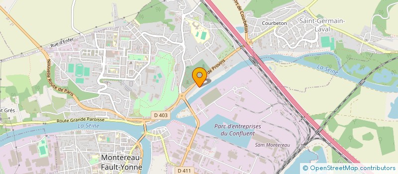 localisation de l'entreprise MONSIEUR IGOR TARNARUTCHII  MONTEREAU-FAULT-YONNE