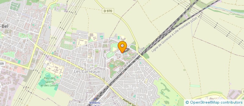 localisation de l'entreprise MONSIEUR IGOR TCHIMBEMBE GABIOT à GONESSE