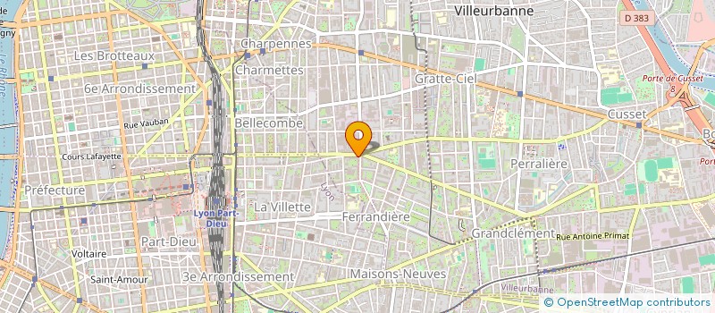 localisation de l'entreprise MONSIEUR IGOR TOUKAM NGOUOPO  VENISSIEUX