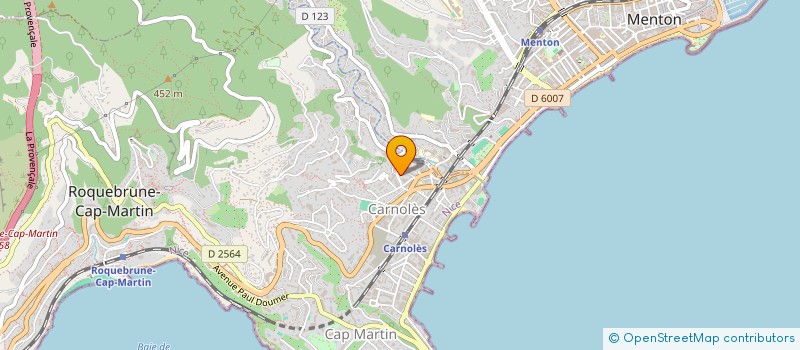localisation de l'entreprise MONSIEUR IGOR TROLENKO à ROQUEBRUNE-CAP-MARTIN