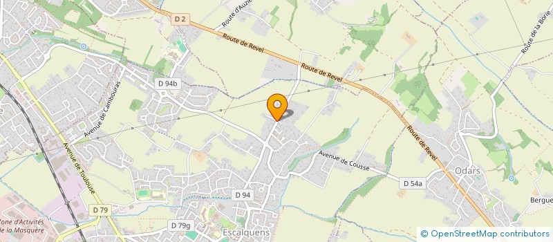 localisation de l'entreprise MONSIEUR IGOR UCHAN  ESCALQUENS