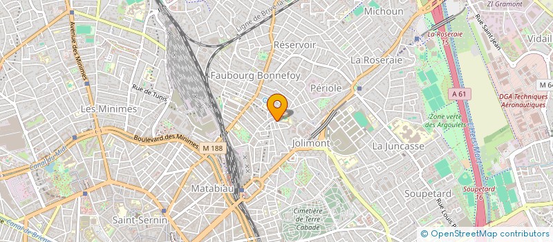 localisation de l'entreprise MONSIEUR IGOR VERMEIL à TOULOUSE