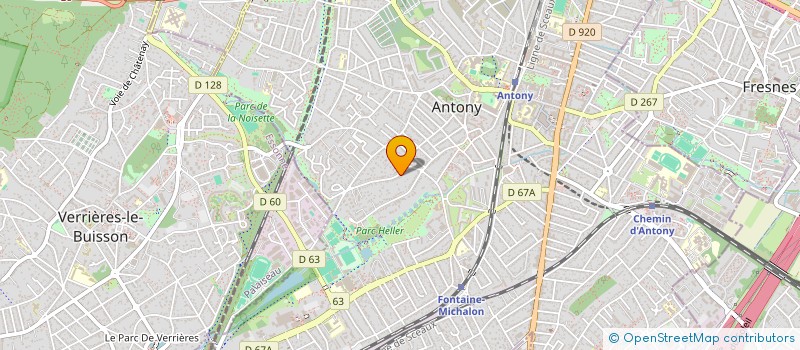 localisation de l'entreprise MONSIEUR IGOR ZAMICHIEI à ANTONY