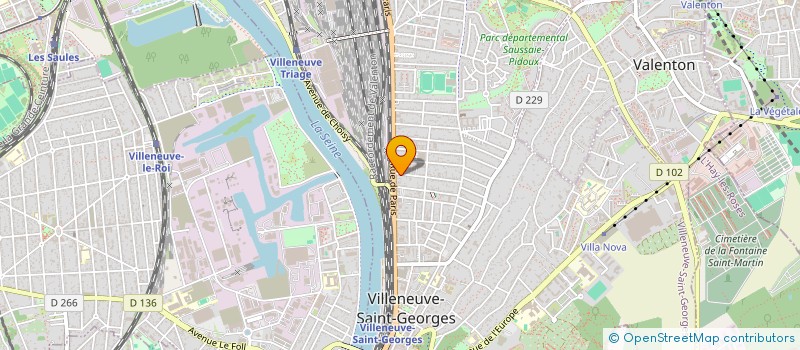 localisation de l'entreprise MONSIEUR IGOR ZGLAVOC  VILLENEUVE-SAINT-GEORGES