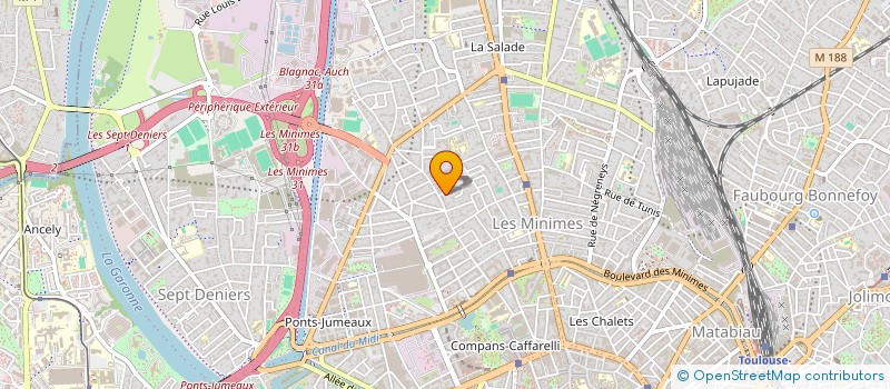 localisation de l'entreprise MONSIEUR IGORS SOBOLEVS à TOULOUSE