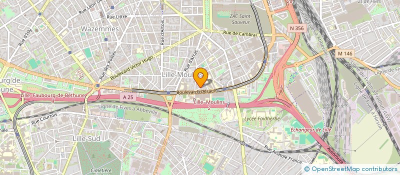 localisation de l'entreprise MONSIEUR IHEB DALEL à LILLE