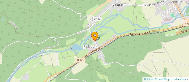 localisation de l'entreprise MONSIEUR IHEB DHIFALLAH  RADEPONT