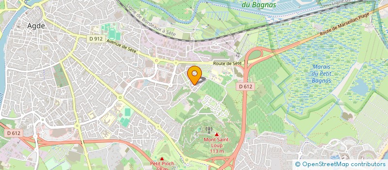 localisation de l'entreprise MONSIEUR IHEB MAMI à AGDE