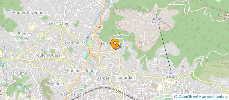 localisation de l'entreprise MONSIEUR IHEB MRAD  TOULON