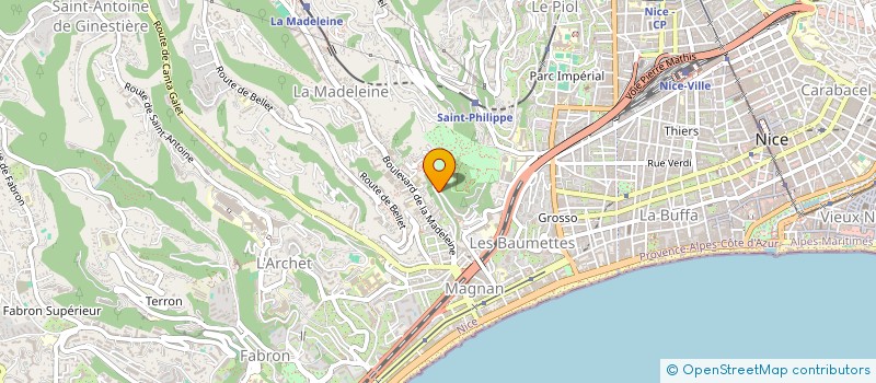 localisation de l'entreprise MONSIEUR IHEB TOUMI à NICE