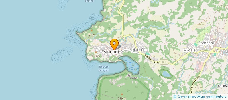 localisation de l'entreprise MONSIEUR IHILASSU BEDJA  TSINGONI