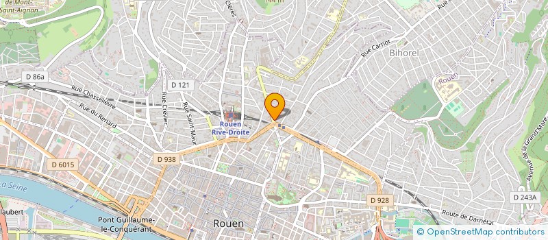 localisation de l'entreprise MONSIEUR IHNAT MARTYNOV  ROUEN