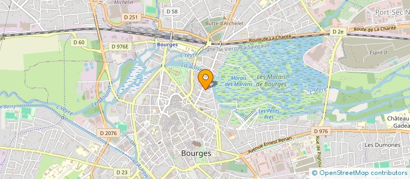 localisation de l'entreprise MONSIEUR IHOR FLORIA  BOURGES