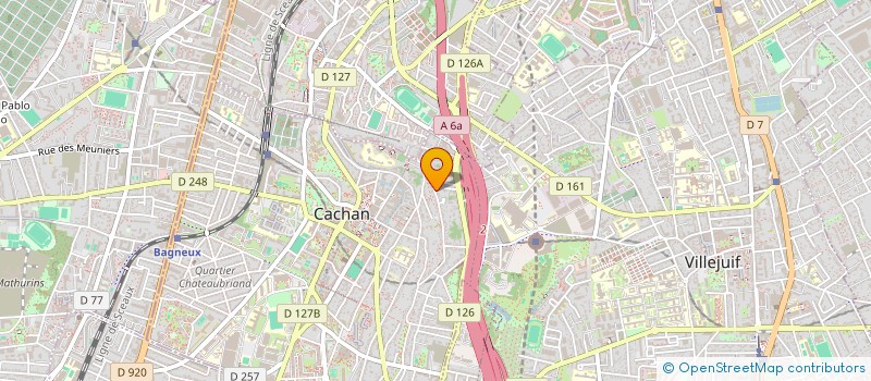 localisation de l'entreprise MONSIEUR IHOR GAVADZYN  CACHAN