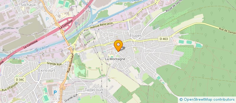 localisation de l'entreprise MONSIEUR IHOR IBRAHYMOV  ETUPES