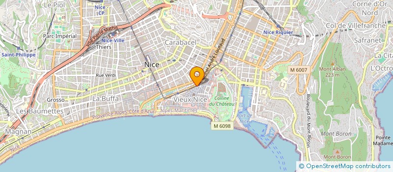 localisation de l'entreprise MONSIEUR IHOR KONDRATENKO à NICE
