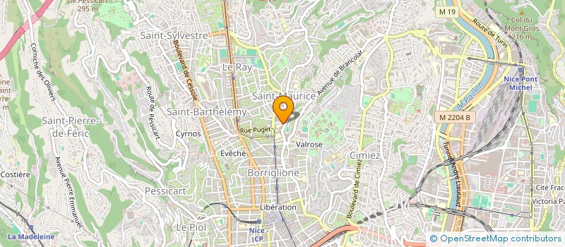 localisation de l'entreprise MONSIEUR IHOR RUDAKOVSKYI  NICE